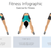 Fitness Infographic Templates For Beginners 1 Exercise positions for fitness.