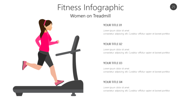 Health Fitness Infographics 25 Treadmill-pptinfographics