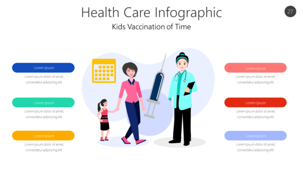 Kids Vaccination Infographic