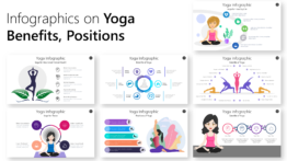 Yoga Infographics Collection PowerPoint Template