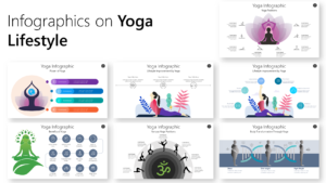 Yoga Infographics Collection PowerPoint Template