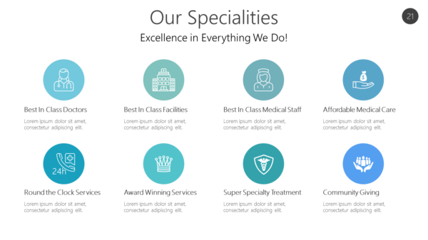 Our Specialties