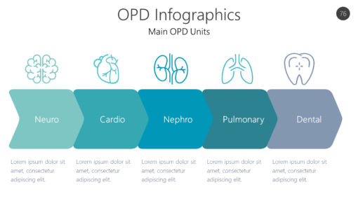 Health Medical Infographic 74 OPD Services Infographic-pptinfographics