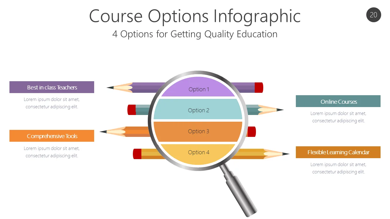 EDUO20 Course Options Infographic-pptinfographics