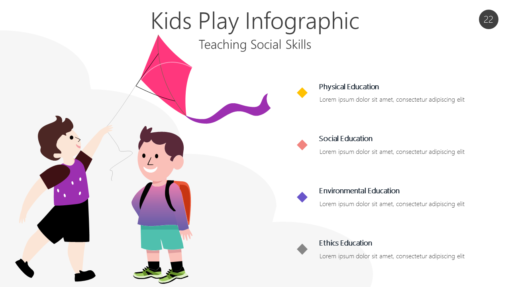 KILN22 Kids Play Infographic-pptinfographics