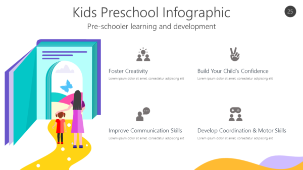 KILN25 Kids Preschool Infographic-pptinfographics