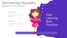 Kids Learning Infographic