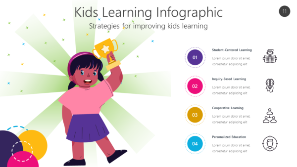 KIND11 Kids Learning Infographic-pptinfographics