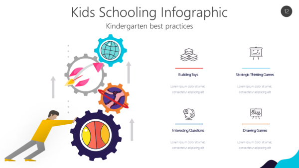 KIND12 Kids Schooling Infographic-pptinfographics