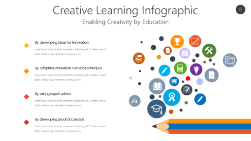 LERN8 Creative Learning Infographic-pptinfographics