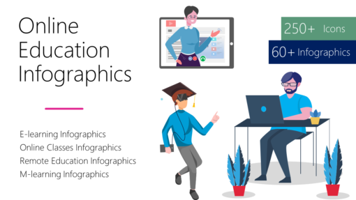 PKONL1 Online Education Infographics-pptinfographics