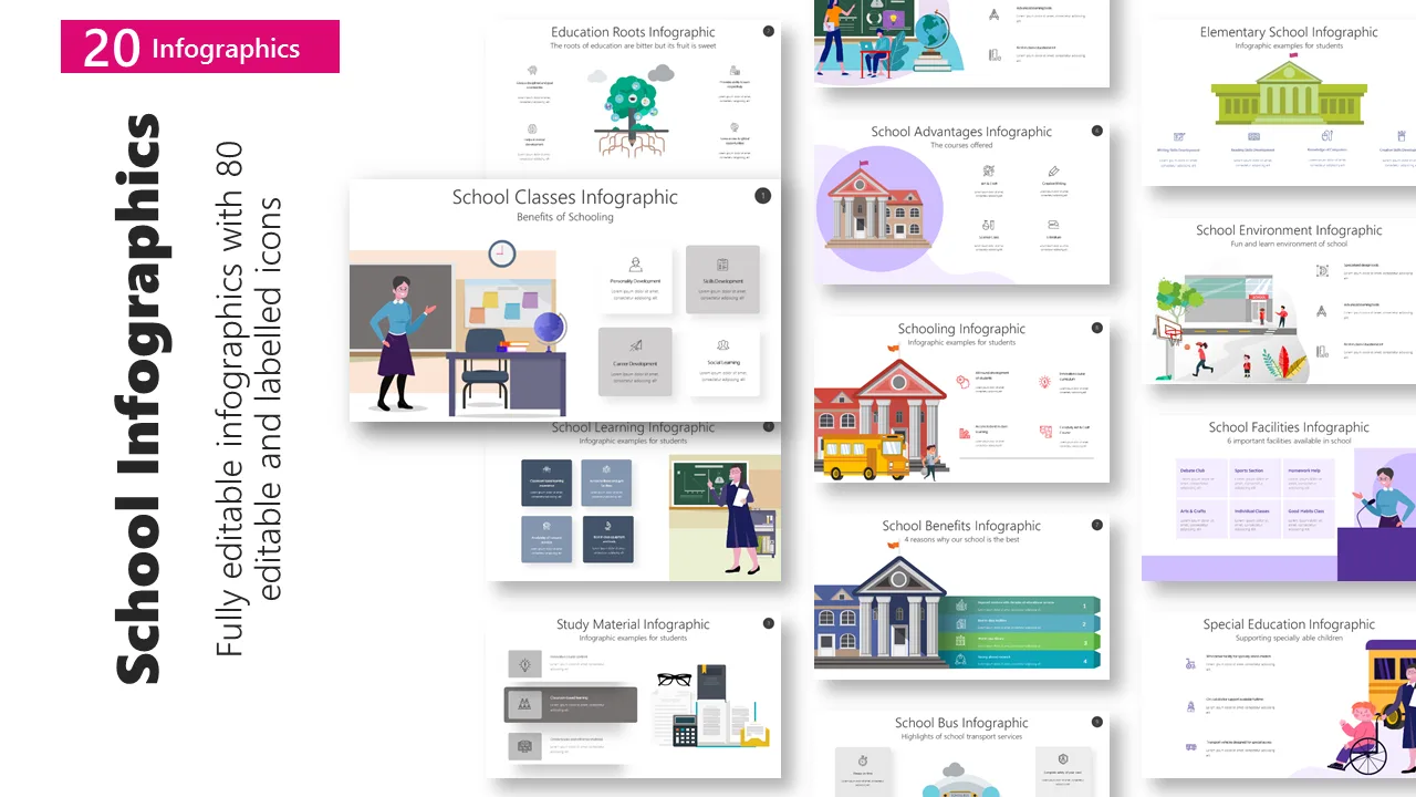 PSCHL1 School Infographics-pptinfographics