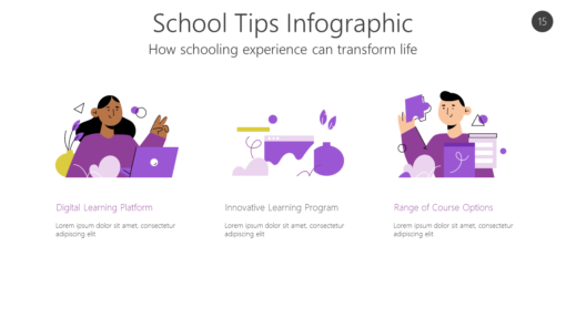 SCHL15 School Tips Infographic-pptinfographics