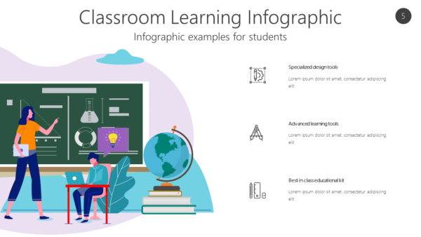 SCHL5 Classroom Learning Infographic-pptinfographics