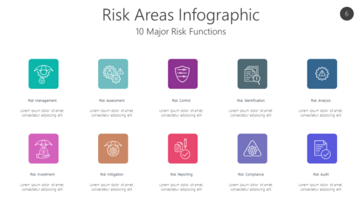 RISK6 Risk Areas Infographic-pptinfographics