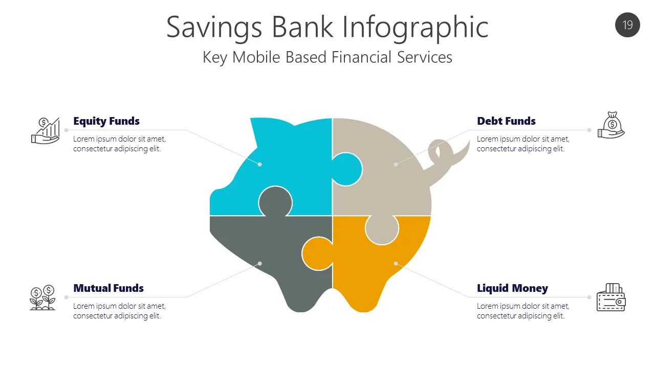 BANK19 Savings Bank Infographic-pptinfographics