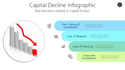 BANK2 Capital Decline Infographic-pptinfographics