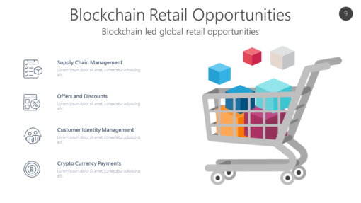 BCRE9 Blockchain Retail Opportunities-pptinfographics