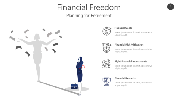 INVE5 Financial Freedom-pptinfographics