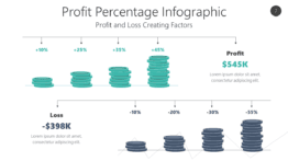 Profit Percentage Infographic