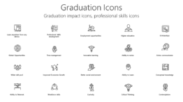 Graduation Icons