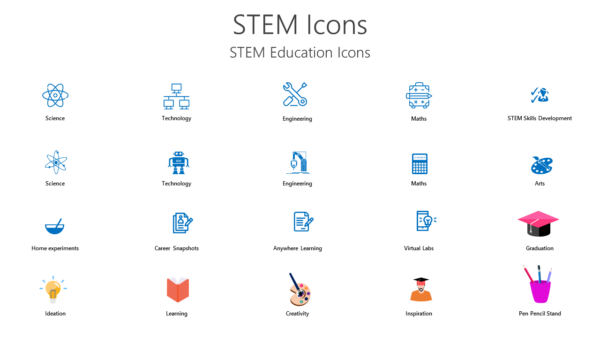 ICST2 STEM Icons-pptinfographics