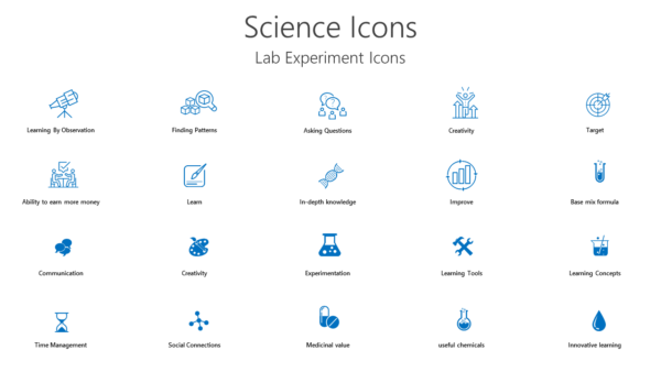 ICST3 Science Icons-pptinfographics