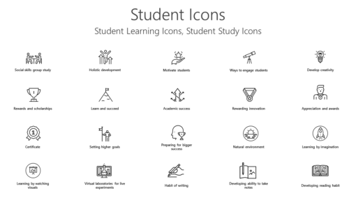 ICST7 Student Icons-pptinfographics