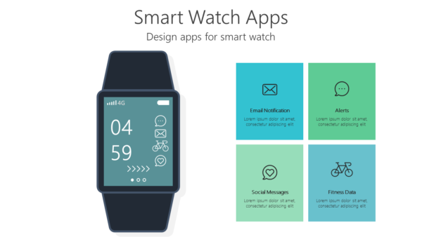TGAD14 Smart Watch Apps-pptinfographics