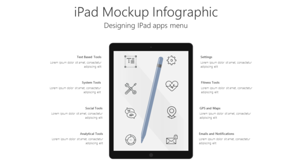TGAD25 iPad Mockup Infographic-pptinfographics