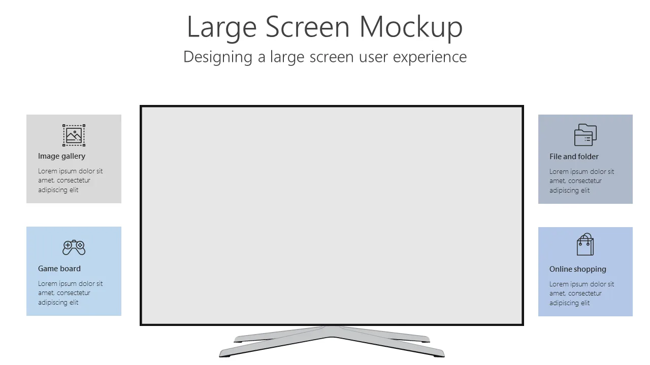 TGAD28 Large Screen Mockup-pptinfographics