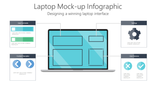 TGAD3 Laptop Mock up Infographic-pptinfographics