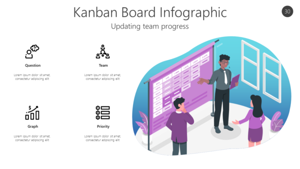 AGL30 Kanban Board Infographic-pptinfographics