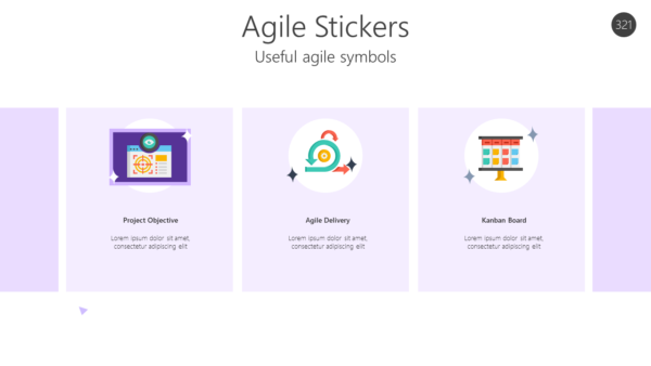 AGL321 Agile Stickers-pptinfographics