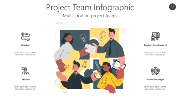 AGL35 Project Team Infographic-pptinfographics