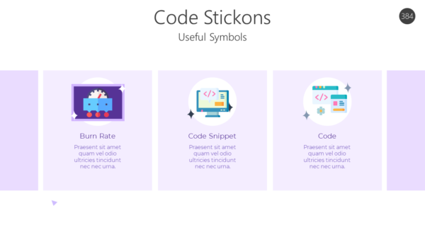 AGL384 Code Stickons-pptinfographics