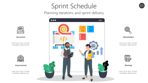 AGL401 Sprint Schedule-pptinfographics