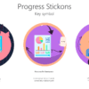 AGL432 Progress Stickons-pptinfographics