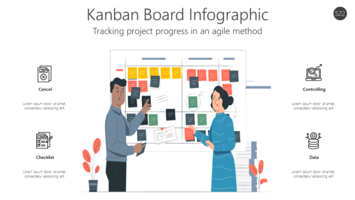 AGL522 Kanban Board Infographic-pptinfographics