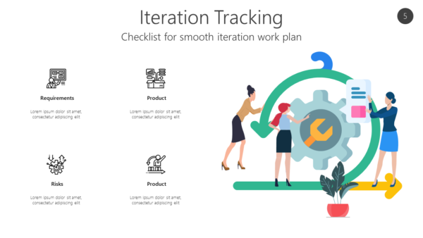 AGL5 Iteration Tracking-pptinfographics