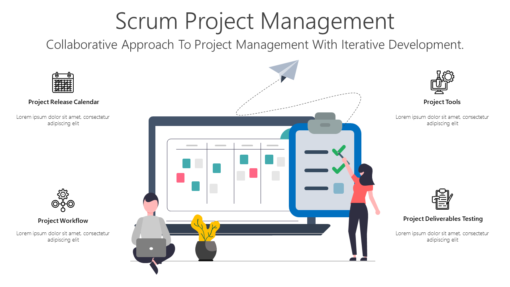 FW Scrum Project Management-pptinfographics