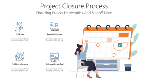 PCL Project Closure Process-pptinfographics