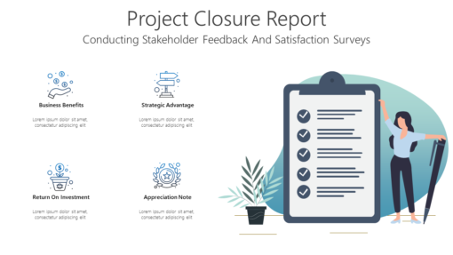 PCL Project Closure Report-pptinfographics