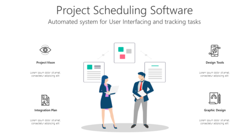 PD Project Scheduling Software-pptinfographics