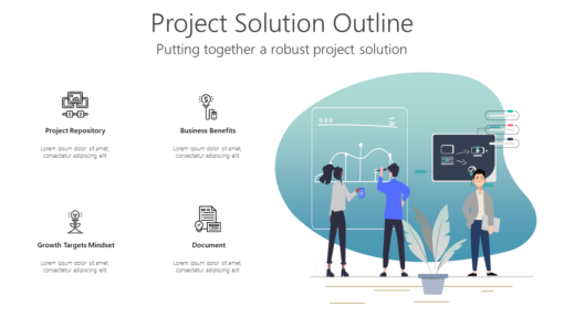 PD Project Solution Outline-pptinfographics