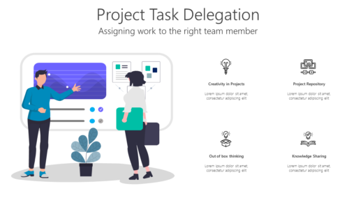 PD Project Task Delegation-pptinfographics