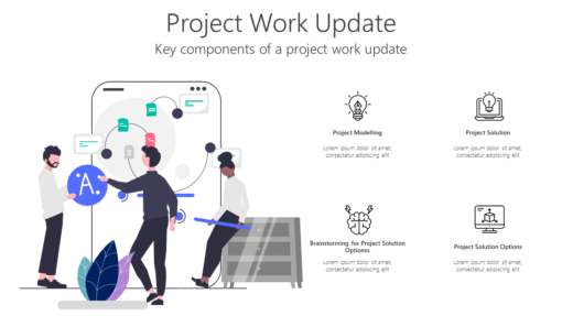 PD Project Work Update-pptinfographics