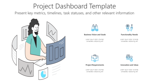 PMA Project Dashboard Template-pptinfographics
