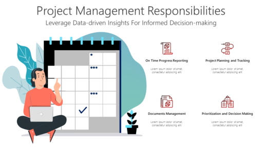 PMA Project Management Responsibilities-pptinfographics