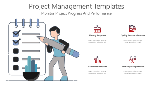 PMA Project Management Templates-pptinfographics